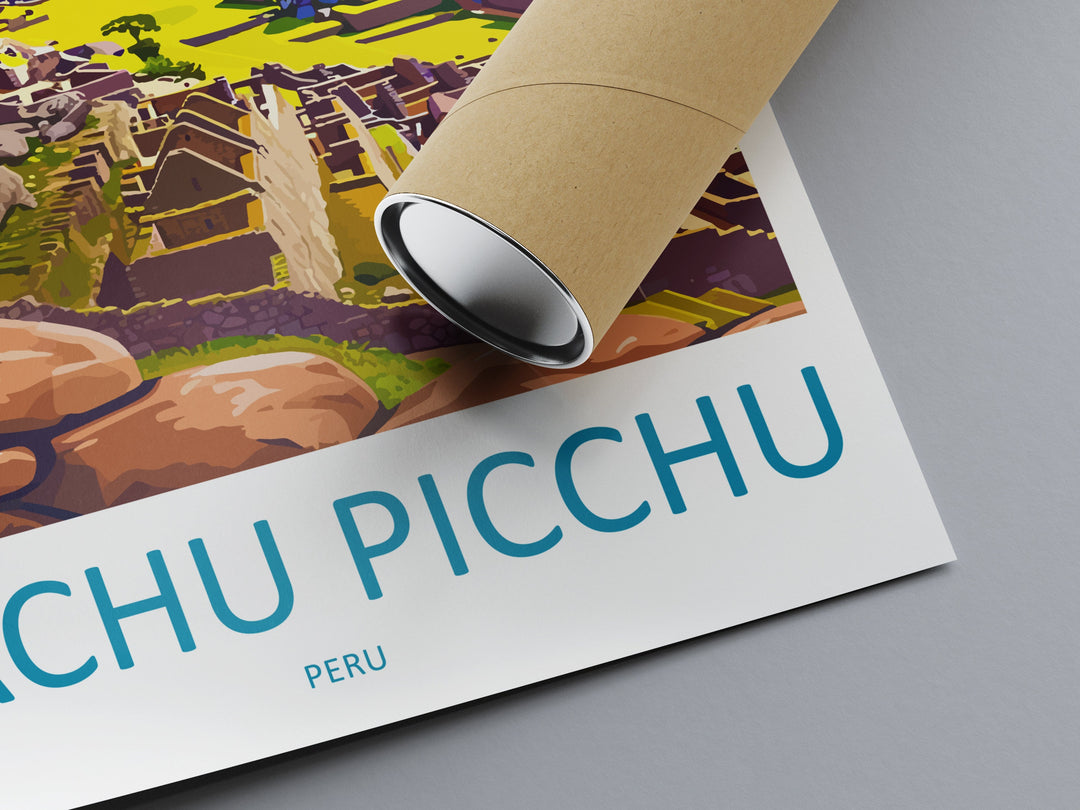Machu Picchu Travel Print Wall Art Machu Picchu Wall Hanging Home Décor Machu Picchu Gift Art Lovers Peru Art Lover Gift Peru