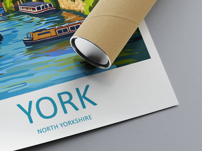 York Travel Print Wall Art York Wall Hanging Home Décor York Gift Art Lovers England Art Lover Gift Print Artwork Yorkshire Art