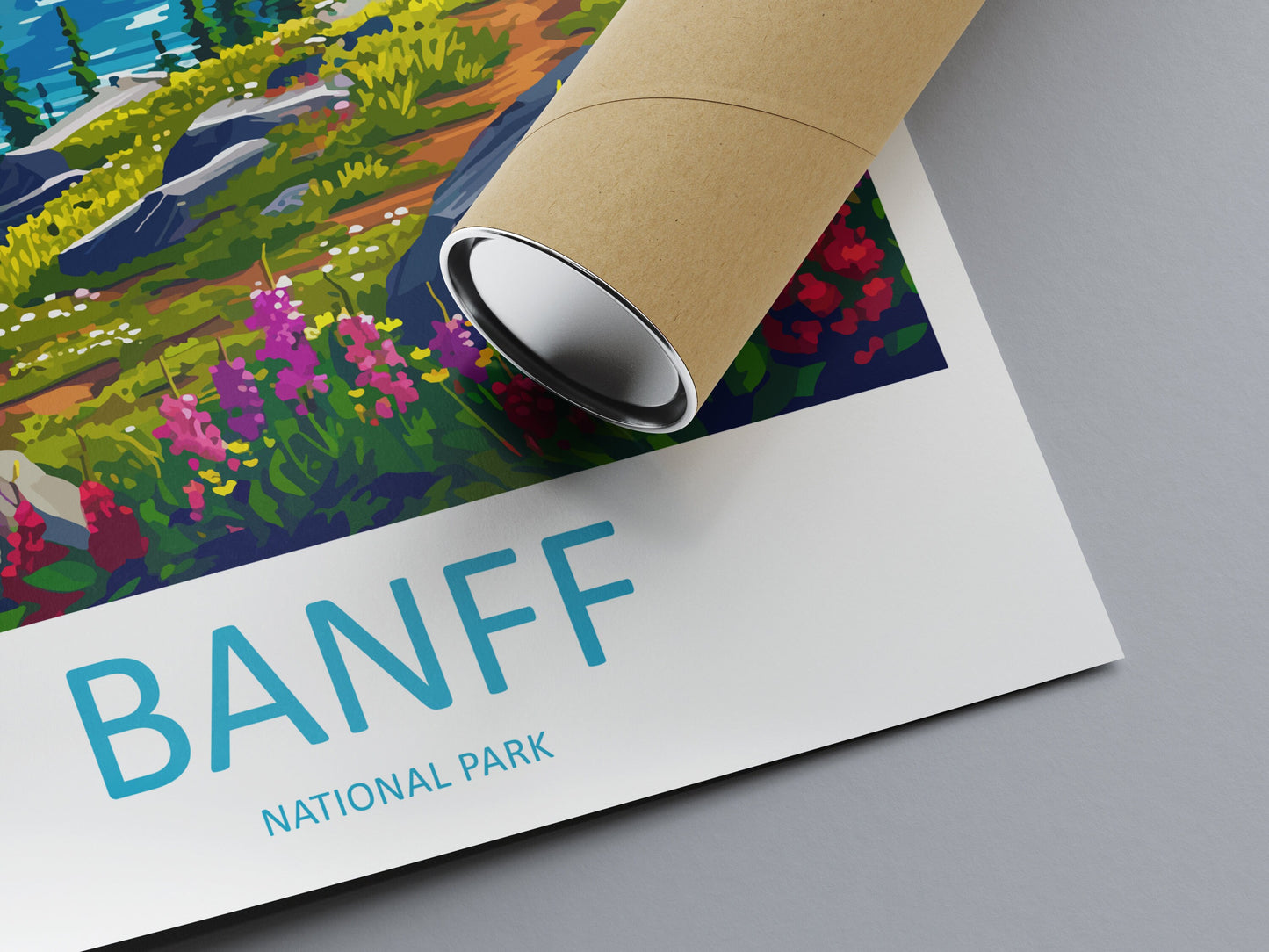 Banff National Park Travel Print Wall Art Banff Wall Hanging Home Décor Banff Gift Art Lovers Canada Art Lover Gift