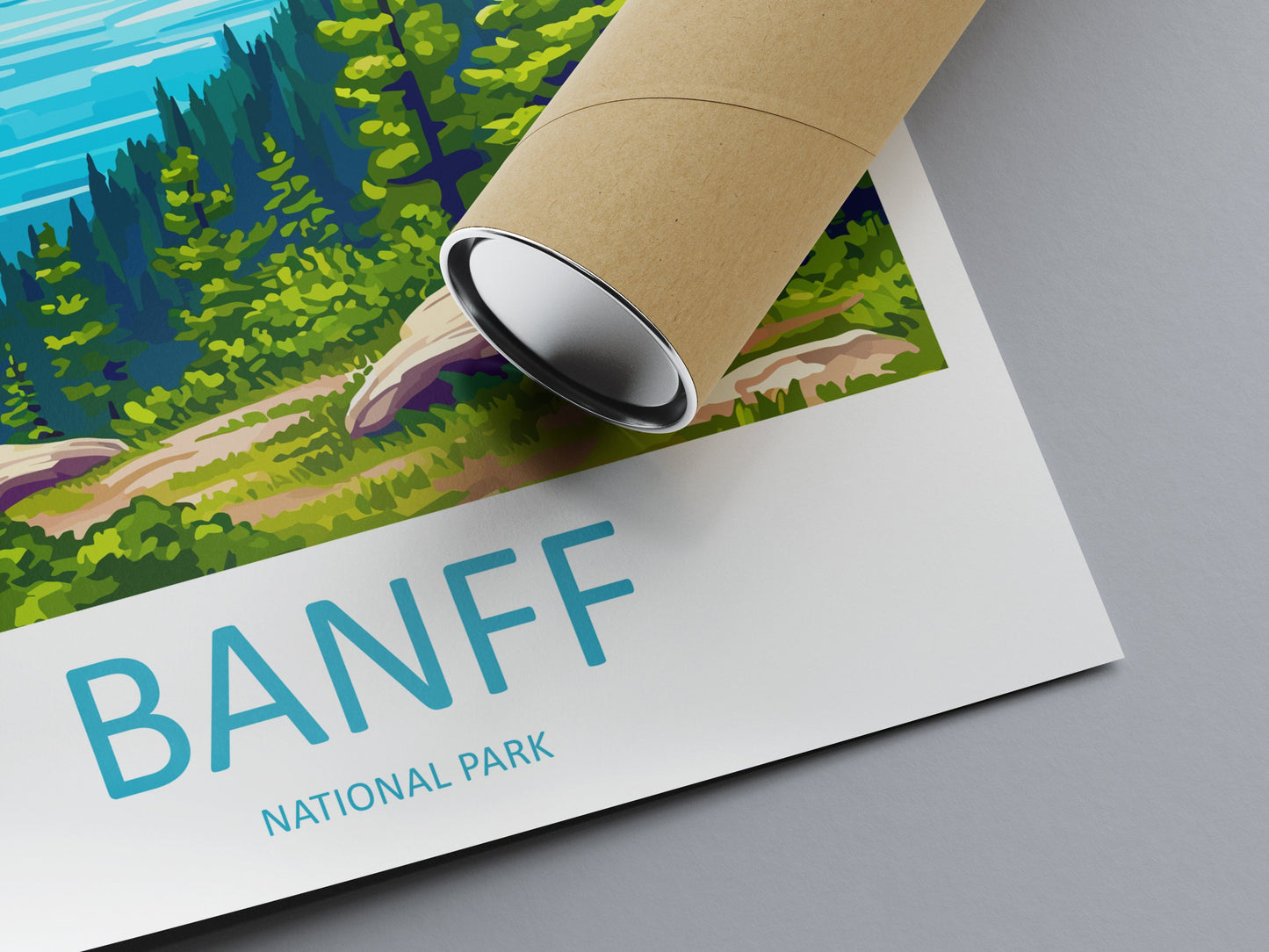 Banff National Park Travel Print Wall Art Banff Wall Hanging Home Décor Banff Gift Art Lovers Canada Art Lover Gift