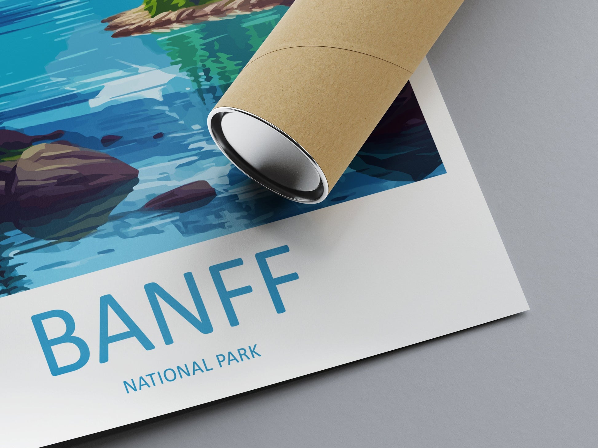 Banff National Park Travel Print Wall Art Banff Wall Hanging Home Décor Banff Gift Art Lovers Canada Art Lover Gift