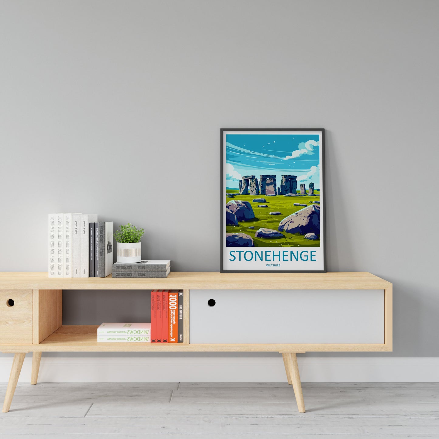 Stonehenge Travel Print Wall Art Stonehenge Wall Hanging Home Decor Stonehenge Gift Art Lovers Wall Art Print Stonehenge Art