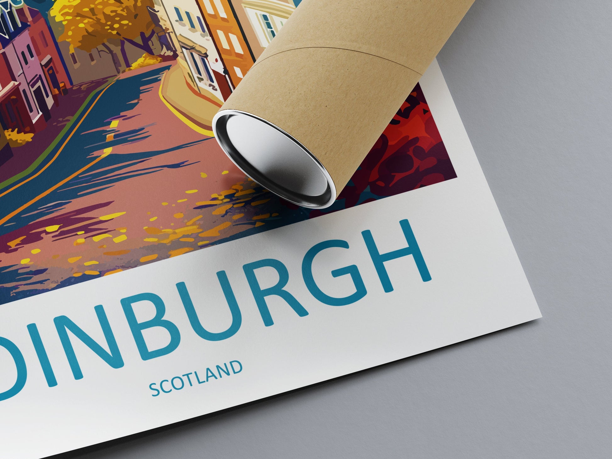 Edinburgh Cityscape Print Edinburgh Home Decor European City Art Print Edinburgh Wall Art Scotland Enthusiast Gift Wall Hanging Edinburgh