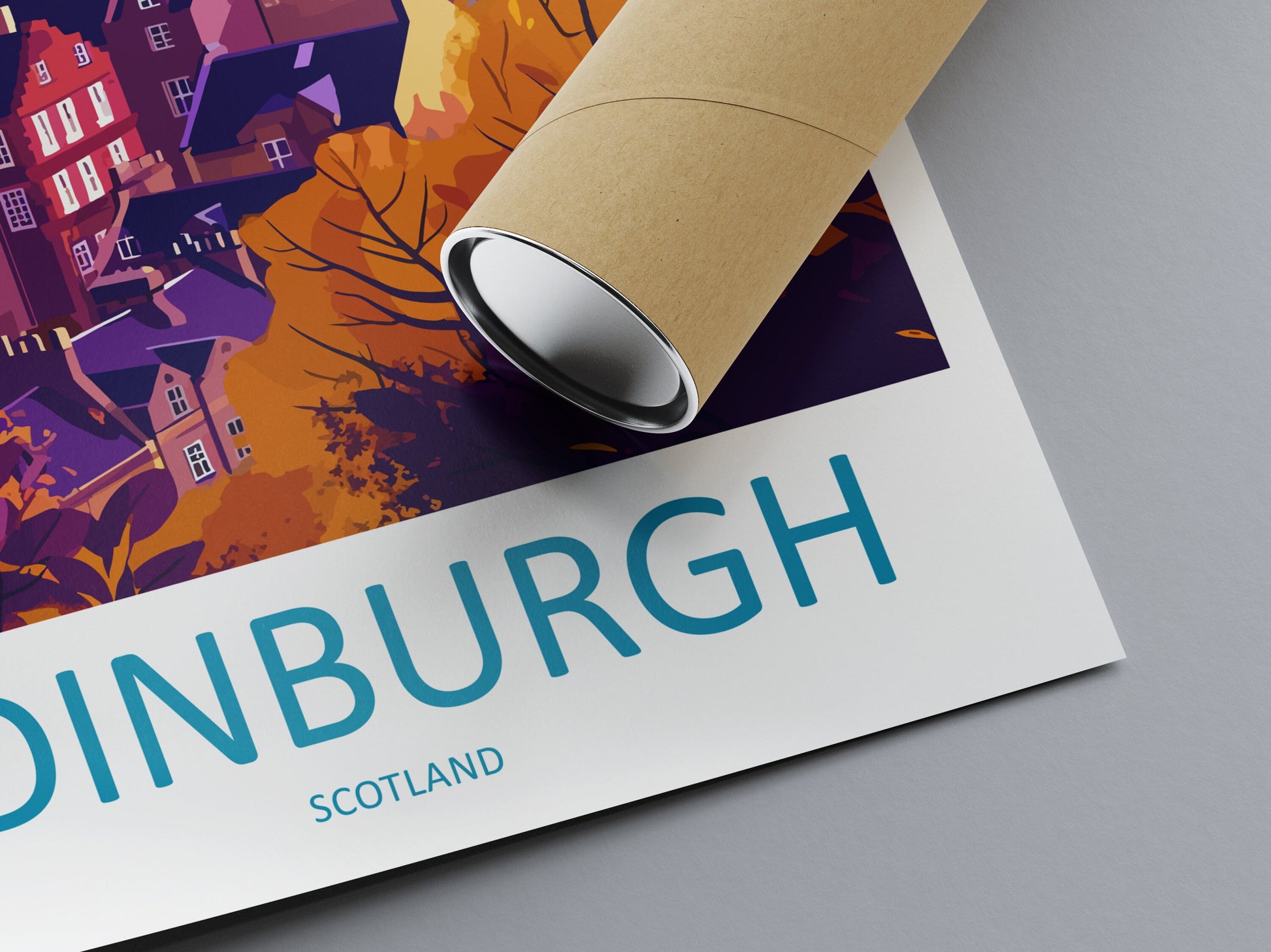 Edinburgh Cityscape Print Edinburgh Home Decor European City Art Print Edinburgh Wall Art Scotland Enthusiast Gift Wall Hanging Edinburgh