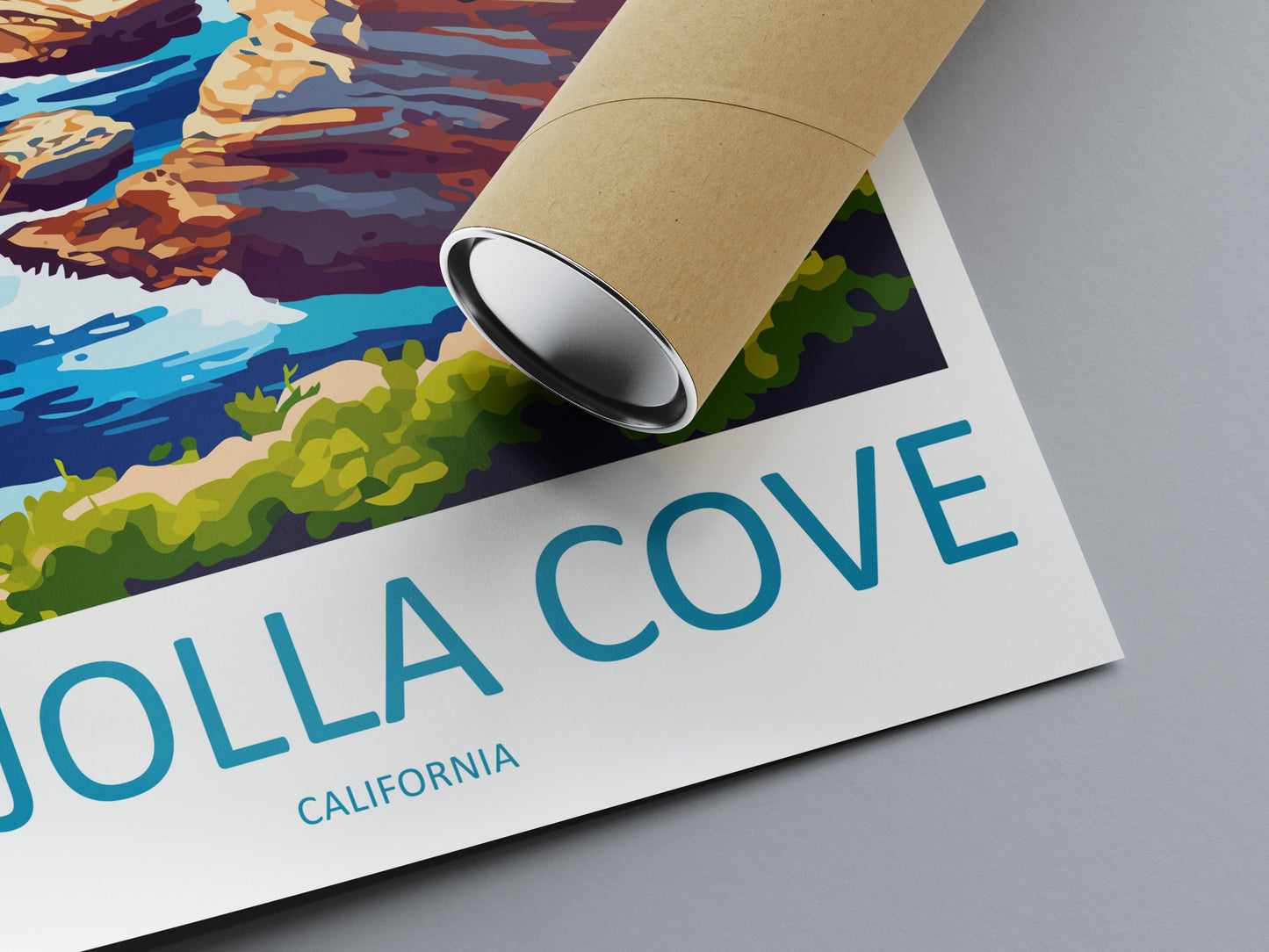 La Jolla Cove Travel Print Wall Art La Jolla Cove Wall Hanging Home Décor La Jolla Cove Gift Art Lovers California Art Lover Gift