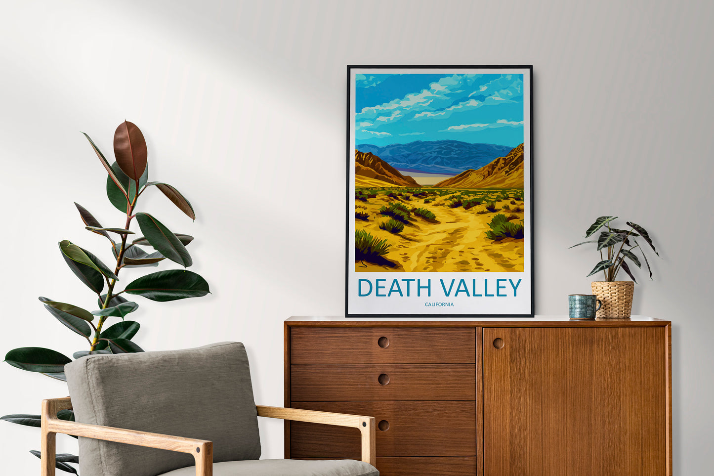 Death Valley National Park Travel Print Wall Art Death Valley Wall Hanging Home Décor Death Valley Gift Art Lovers California Art Lover Gift