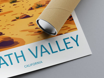 Death Valley National Park Travel Print Wall Art Death Valley Wall Hanging Home Décor Death Valley Gift Art Lovers California Art Lover Gift