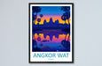 Angkor Wat Travel Print Wall Art Angkor Wat Wall Hanging Home Décor Angkor Wat Gift Art Lovers Cambodia Art Lover Gift