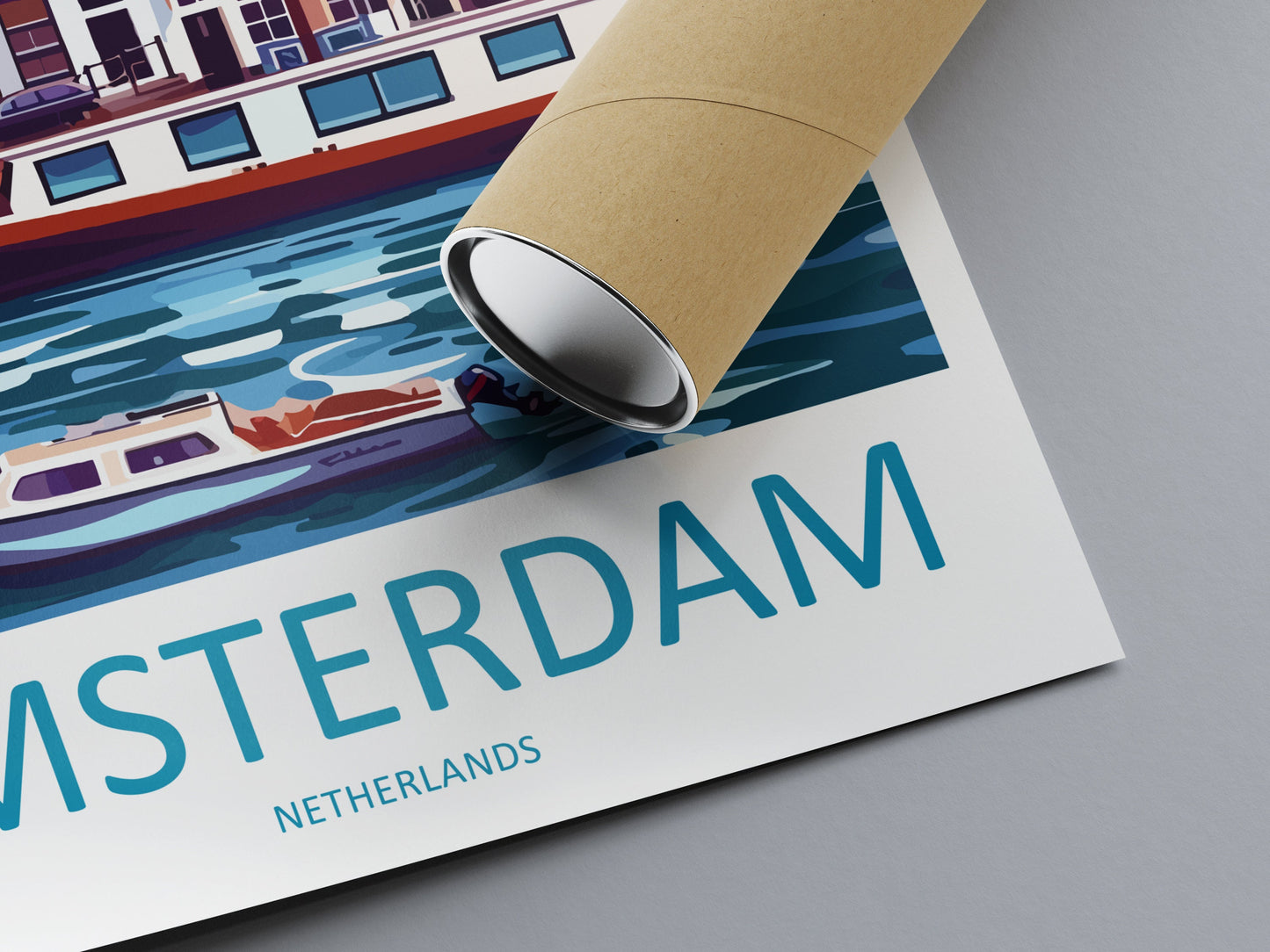 Amsterdam Travel Print Wall Art Amsterdam Wall Hanging Home Décor Amsterdam Gift Art Lovers Netherlands Art Lover Gift Amsterdam Decor