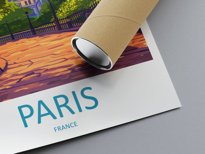 Paris Travel Print Wall Art Paris Wall Hanging Home Décor Paris Gift Art Lovers France Art Lover Gift Paris Print France Wall Art Décor