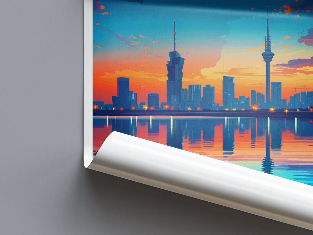 Kuwait Travel Print Wall Art Kuwait Wall Hanging Home Décor Kuwait Gift Art Lovers Middle East Art Lover Gift Kuwait