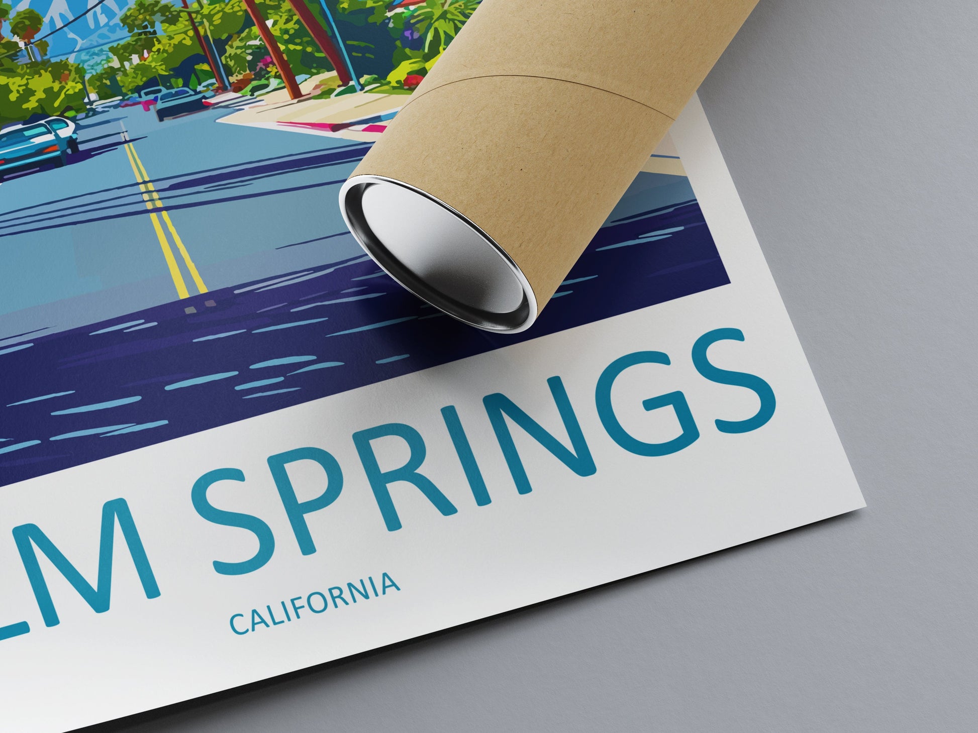 Palm Springs Travel Print Wall Art Palm Springs Wall Hanging Home Décor Palm Springs Gift Art Lovers California Art Lover Gift Palm Springs