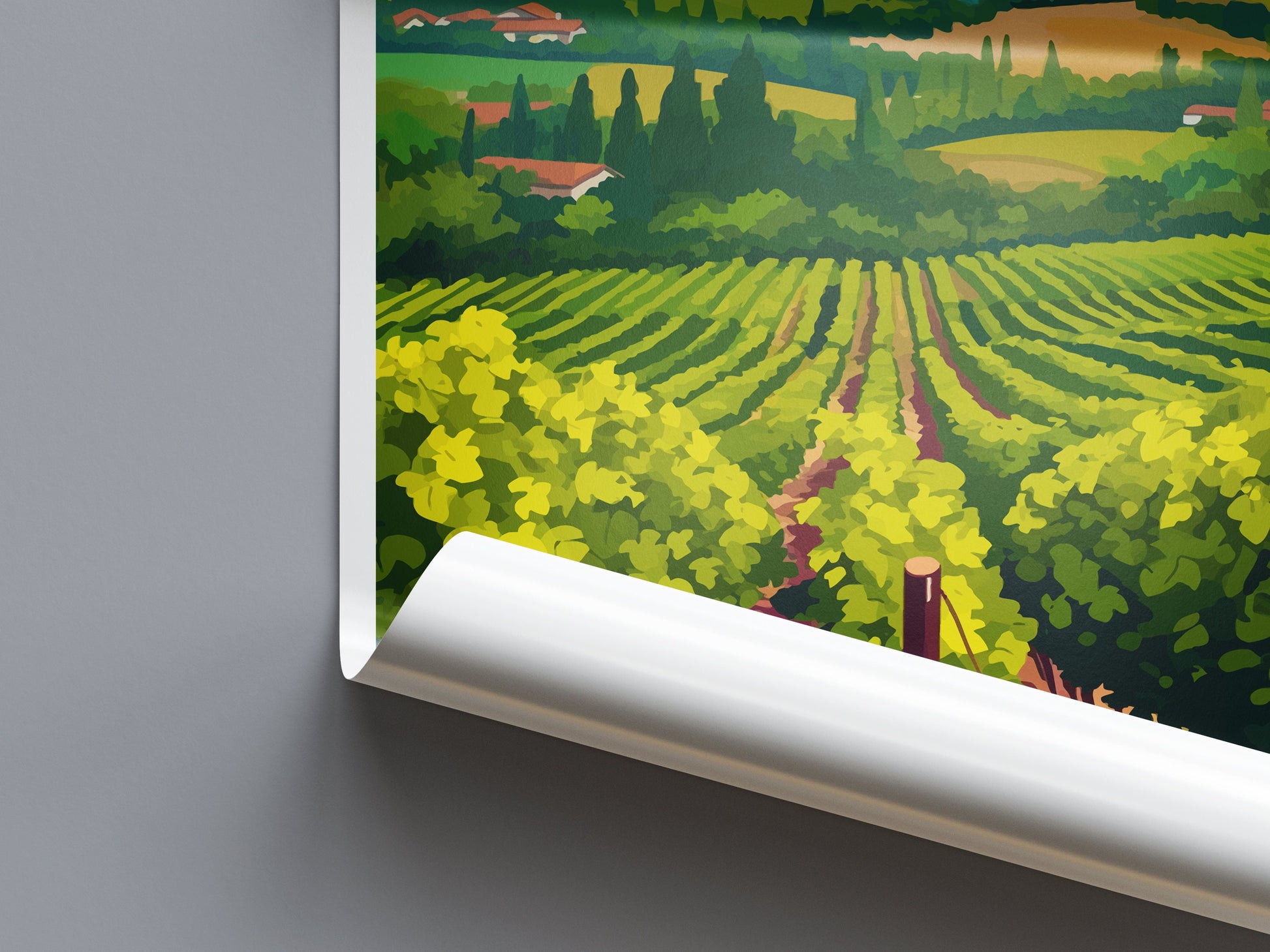 Napa Valley Travel Print Wall Art Napa Valley Wall Hanging Home Décor Napa Valley Gift Art Lovers California Art Lover Gift Napa Valley