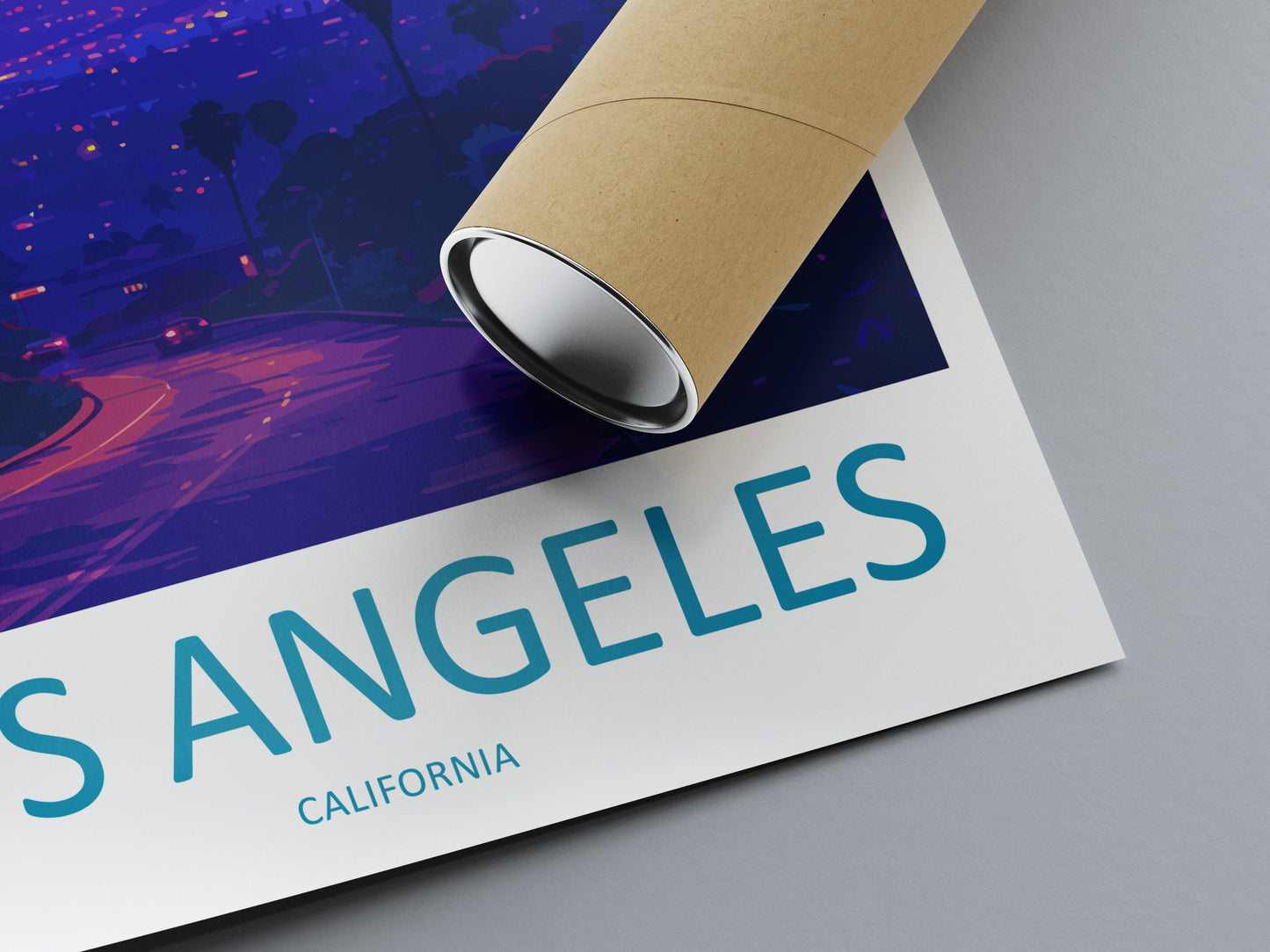 Los Angeles Travel Print Wall Art Los Angeles Wall Hanging Home Décor Los Angeles Gift Art Lovers California Art Lover Gift Los Angeles Deco