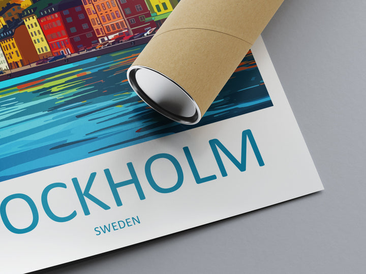 Stockholm Print Stockholm Home Décor Sweden Art Print Stockholm Wall Print For Sweden Gift Wall Hanging Stockholm Home Decor Artwork Swedish