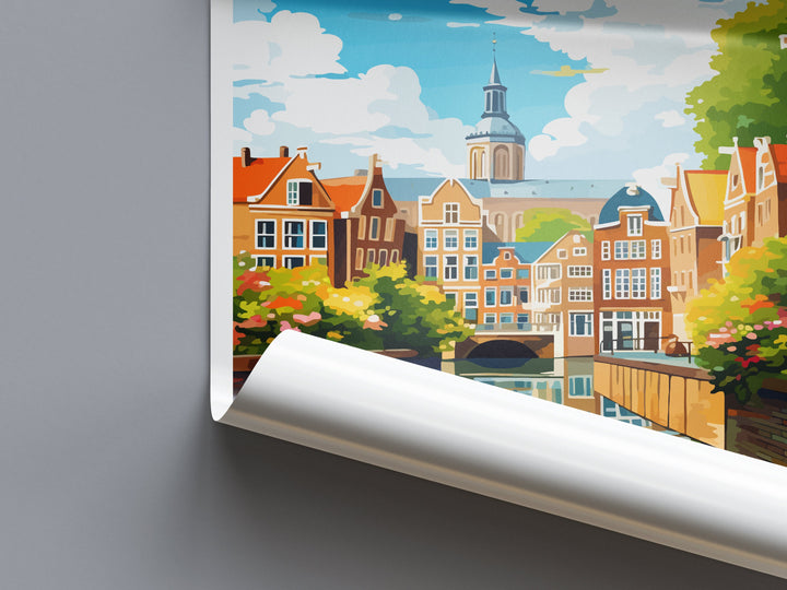 Haarlem Travel Print Haarlem Home Décor Haarlem Art Print Haarlem Wall Print For Netherlands Haarlem Gift For Haarlem Wall Art Netherlands