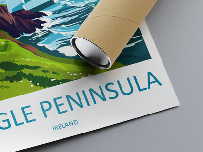 Dingle Peninsula Print Dingle Peninsula Home Decor Landscape Art Print Dingle Peninsula Wall Art for Ireland Enthusiast Gift Wall Hanging
