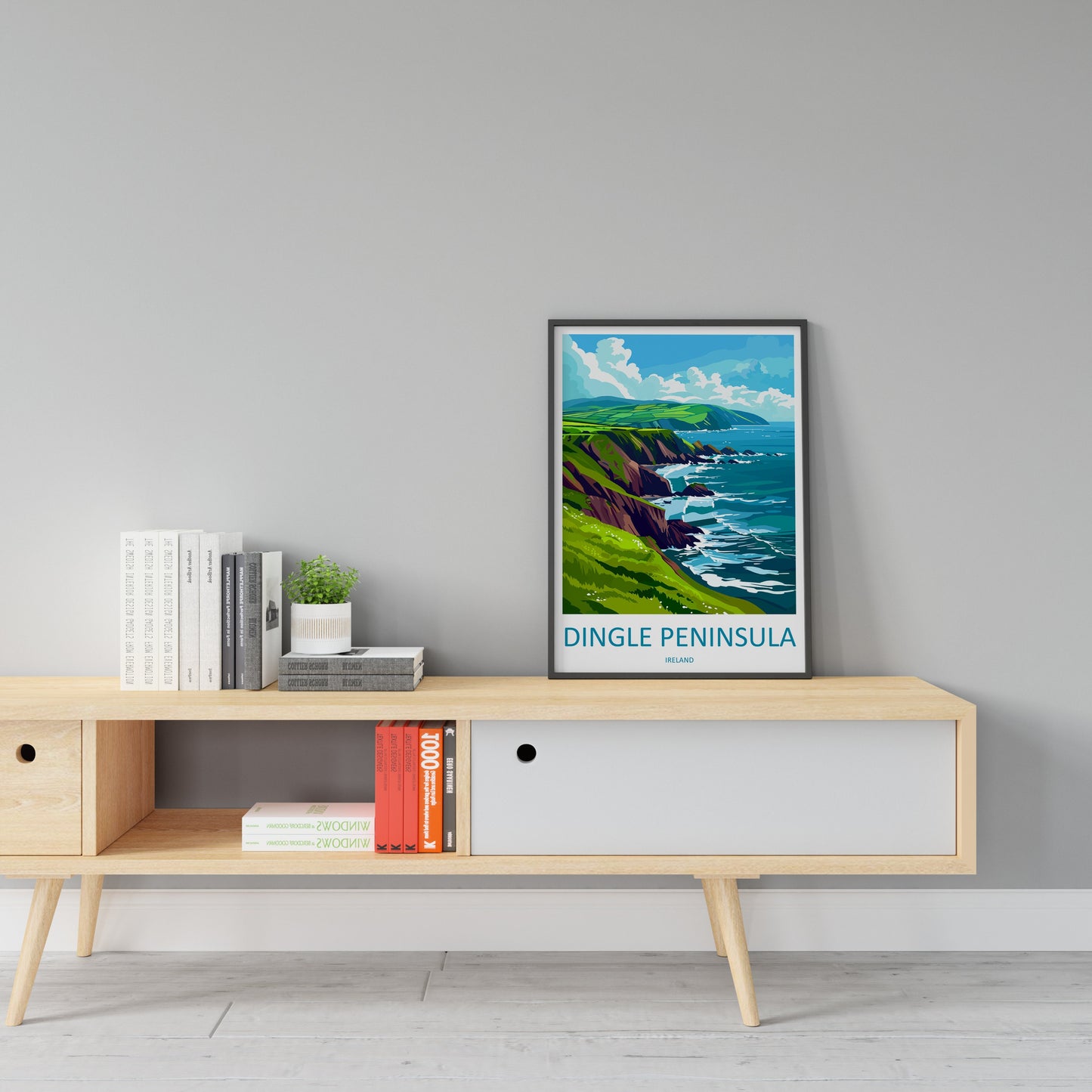 Dingle Peninsula Print Dingle Peninsula Home Decor Landscape Art Print Dingle Peninsula Wall Art for Ireland Enthusiast Gift Wall Hanging