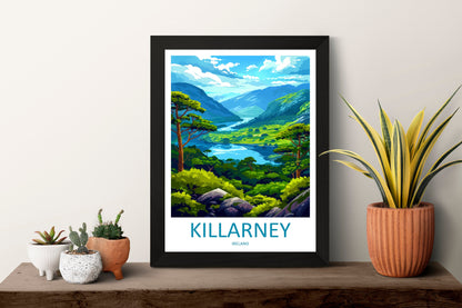 Killarney National Park Print Killarney Home Decor Landscape Art Print Killarney Wall Art for Ireland Enthusiast Gift Wall Hanging Killarney