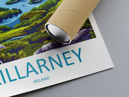Killarney National Park Print Killarney Home Decor Landscape Art Print Killarney Wall Art for Ireland Enthusiast Gift Wall Hanging Killarney