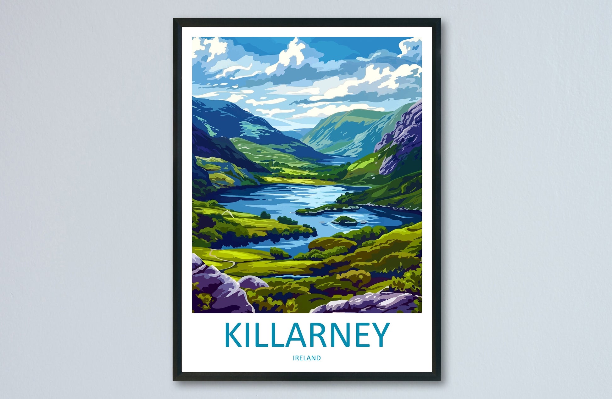 Killarney National Park Print Killarney Home Decor Landscape Art Print Killarney Wall Art for Ireland Enthusiast Gift Wall Hanging Killarney