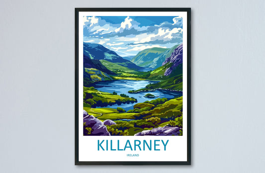 Killarney National Park Print Killarney Home Decor Landscape Art Print Killarney Wall Art for Ireland Enthusiast Gift Wall Hanging Killarney