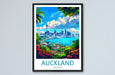 Auckland Travel Print Wall Art Auckland Wall Hanging Home Décor Auckland Gift Art Lovers New Zealand Art Lover Gift Print Auckland Wall Art