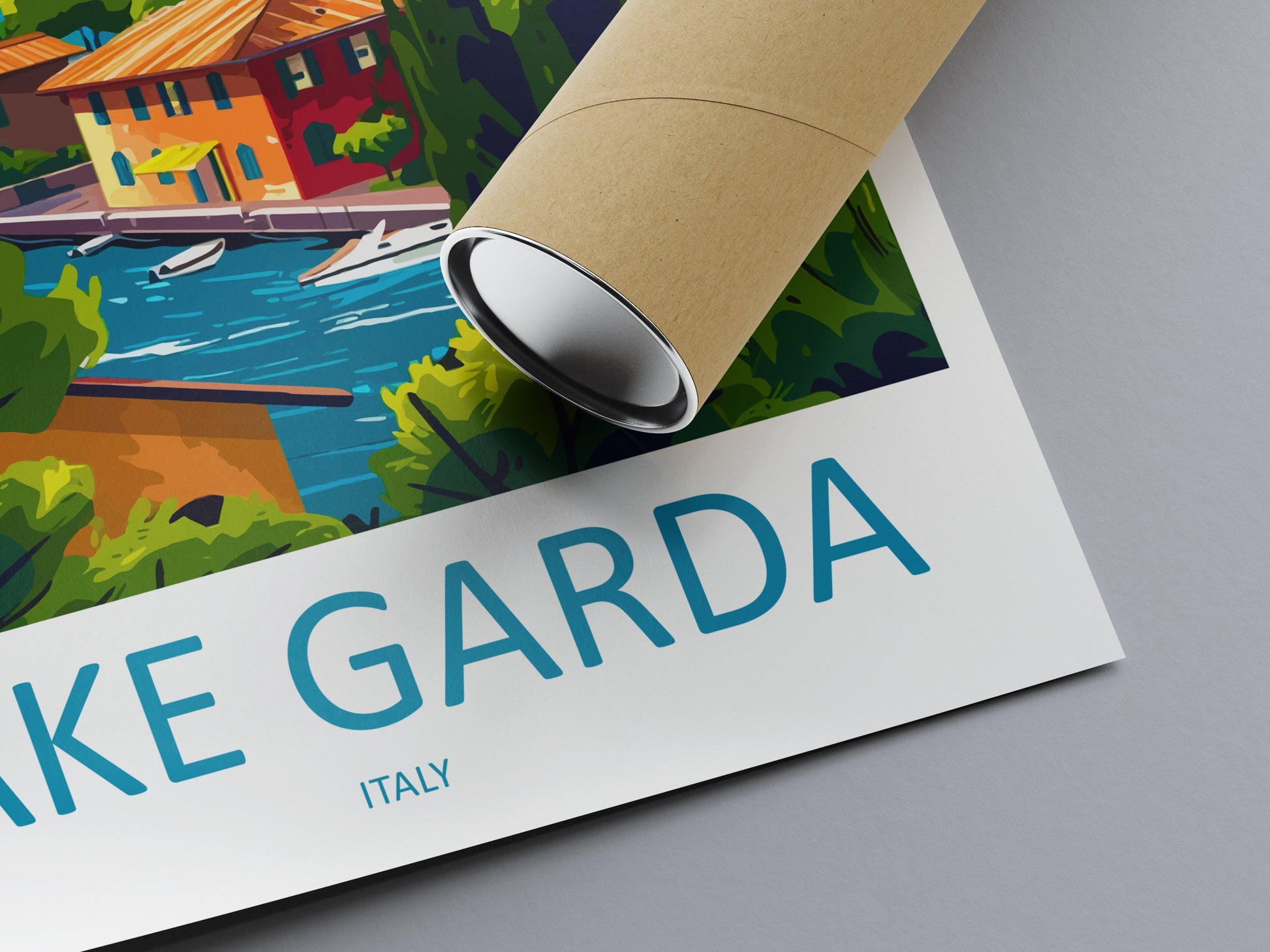 Lake Garda Travel Print Wall Art Lake Garda Wall Hanging Home Decoration Lake Garda Gift Art Lovers Wall Art Print Art Lake Garda Travel Art