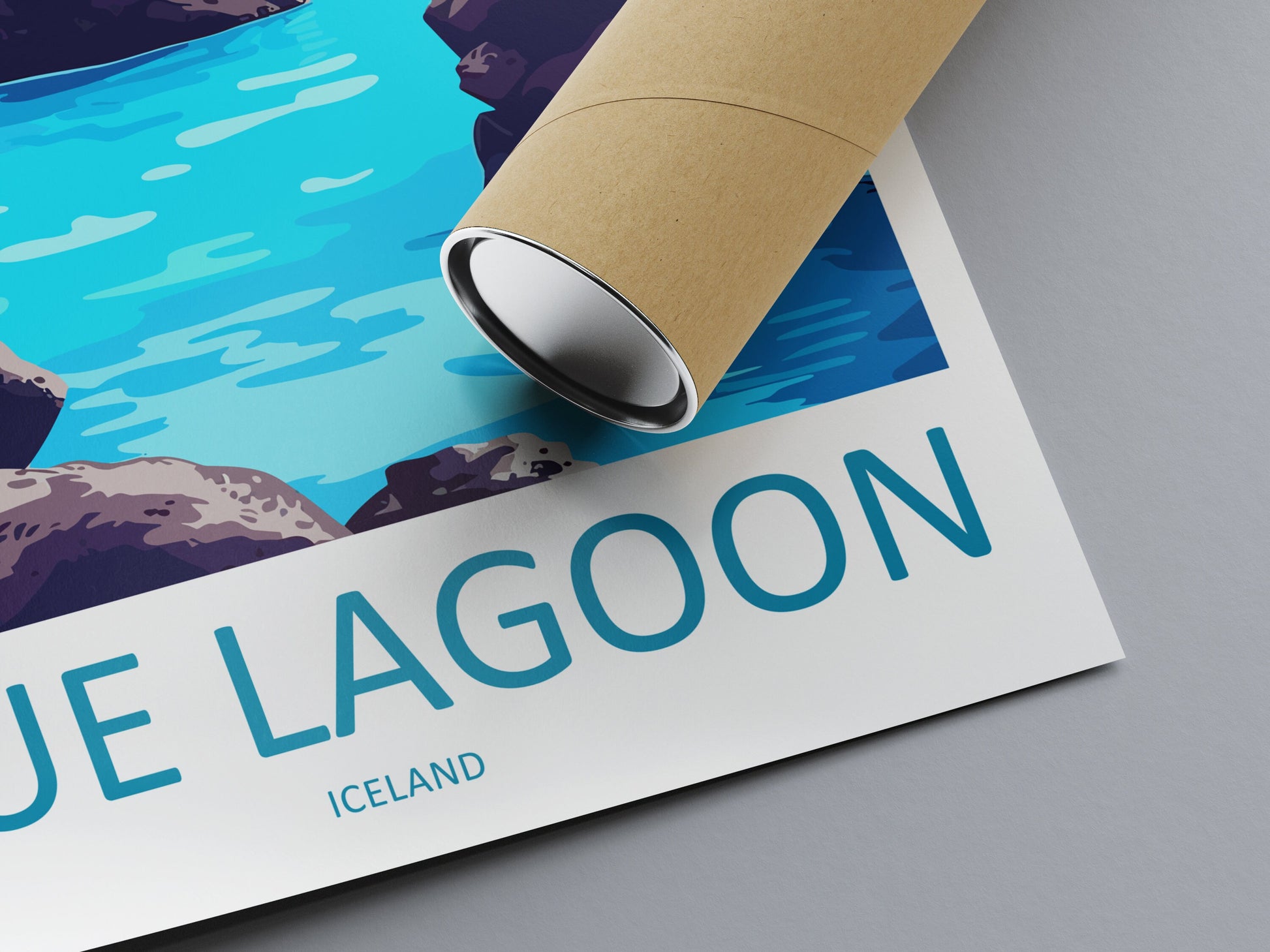 Blue Lagoon Travel Print Wall Art Blue Lagoon Wall Hanging Home Décor Blue Lagoon Gift Art Lovers Iceland Art Lover Gift Blue Lagoon Decor