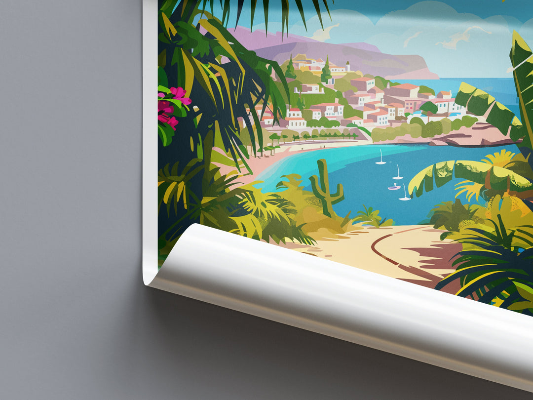 Ibiza Travel Print Wall Art Ibiza Wall Hanging Home Décor Ibiza Gift Art Lovers Spain Art Lover Gift Ibiza Wall Décor Ibiza Spain Print
