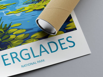 Everglades National Park Travel Print Wall Art Everglades National Park Wall Hanging Home Décor Everglades National Park Gift Art Lovers
