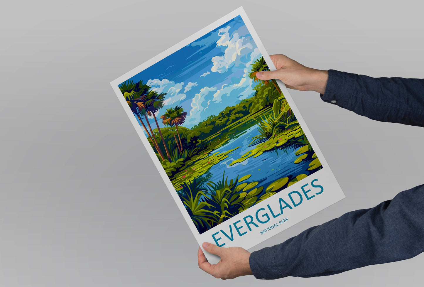 Everglades National Park Travel Print Wall Art Everglades National Park Wall Hanging Home Décor Everglades National Park Gift Art Lovers