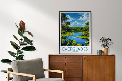 Everglades National Park Travel Print Wall Art Everglades National Park Wall Hanging Home Décor Everglades National Park Gift Art Lovers