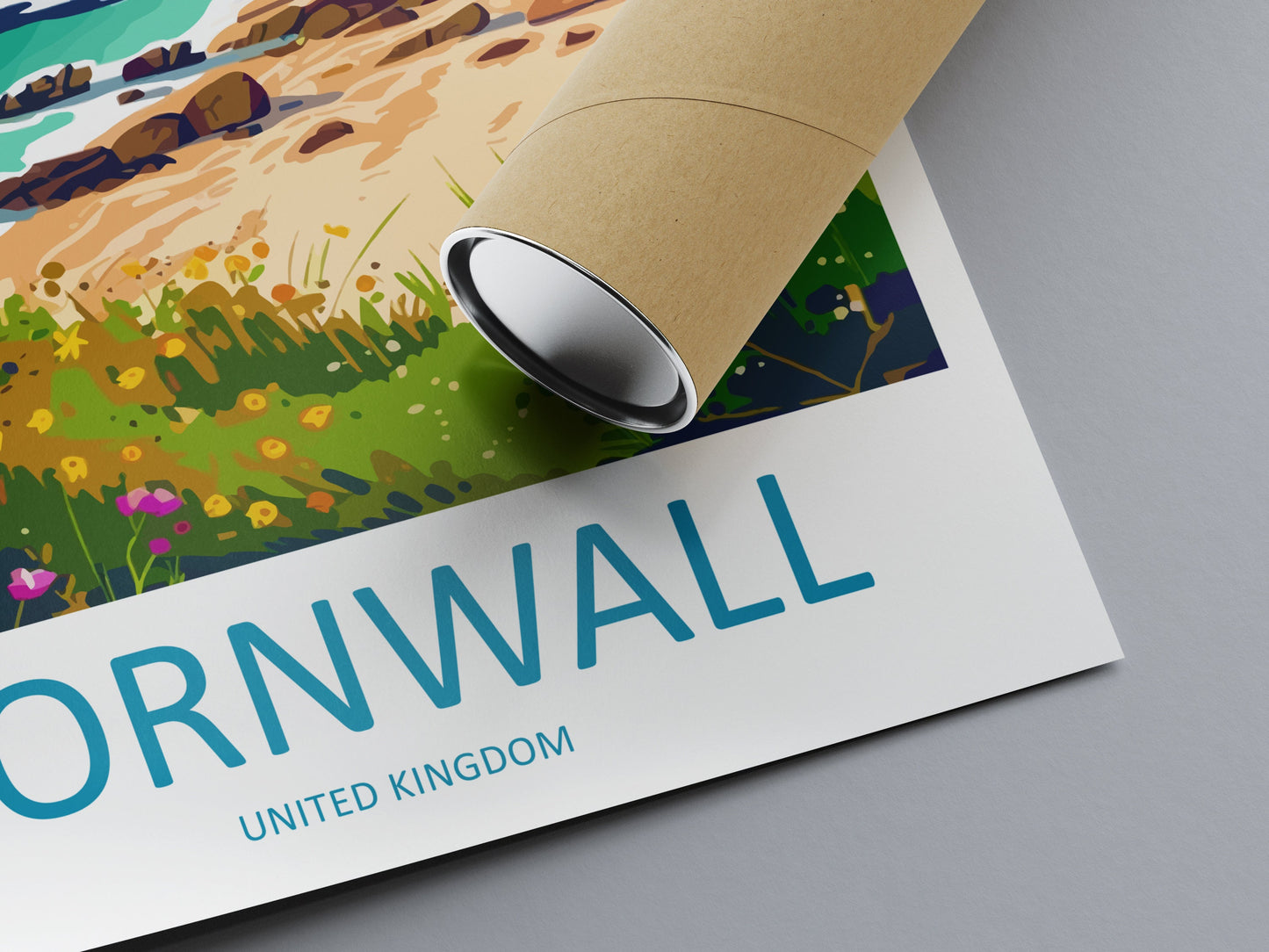 Cornwall Travel Print Wall Art Cornwall Wall Hanging Home Decoration Cornwall Gift Art Lovers Wall Art Print Art Cornwall Print Cornwall Art