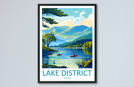 Lake District Print Lake District Home Decor Landscape Art Print Lake District Wall Art Nature Enthusiast Gift Wall Hanging Lake District