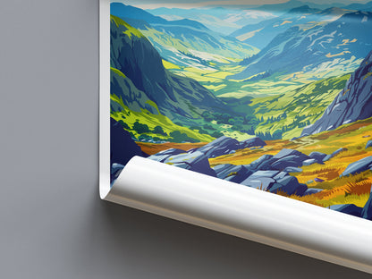 Snowdonia Print Snowdonia Home Decor Landscape Art Print Snowdonia Wall Art for Nature Enthusiast Gift Wall Hanging Snowdonia Wales Wall Art