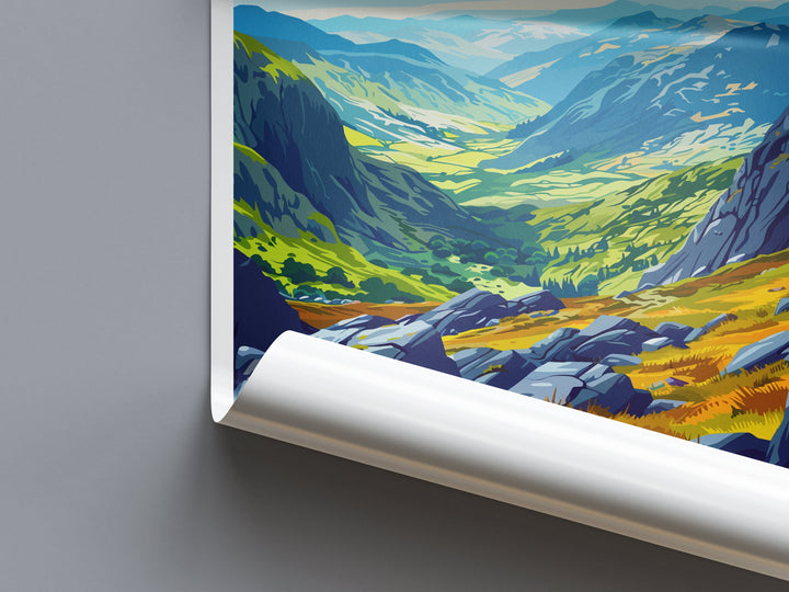 Snowdonia Print Snowdonia Home Decor Landscape Art Print Snowdonia Wall Art for Nature Enthusiast Gift Wall Hanging Snowdonia Wales Wall Art