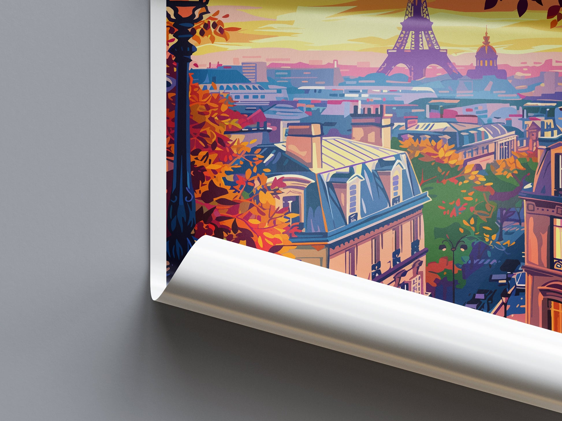 Paris Travel Print Wall Art Paris Wall Hanging Home Décor Paris Gift Art Lovers France Art Lover Gift Paris Print France Wall Art Décor
