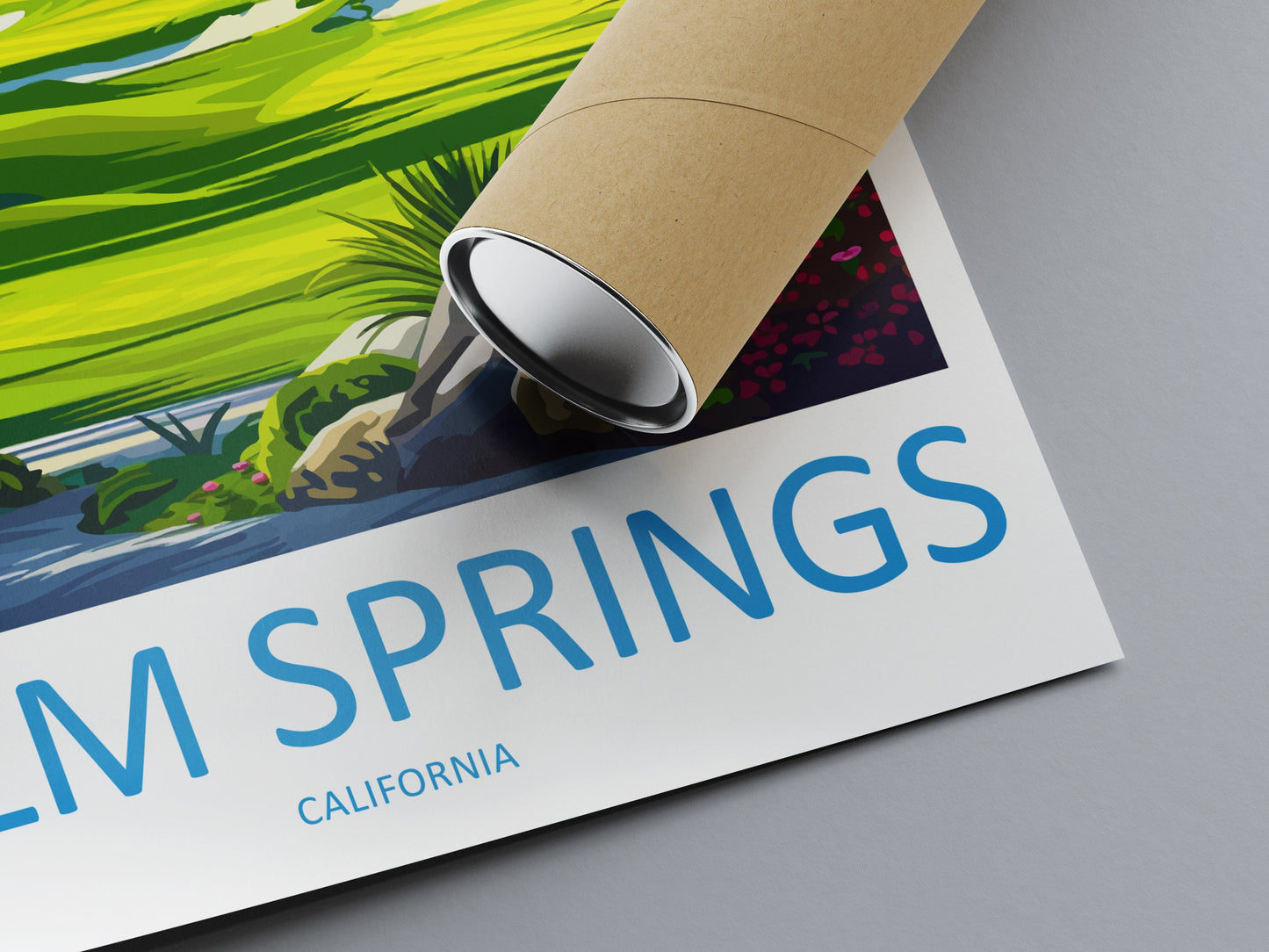 Palm Springs Travel Print Wall Art Palm Springs Wall Hanging Home Décor Palm Springs Gift Art Lovers California Art Lover Gift Palm Springs
