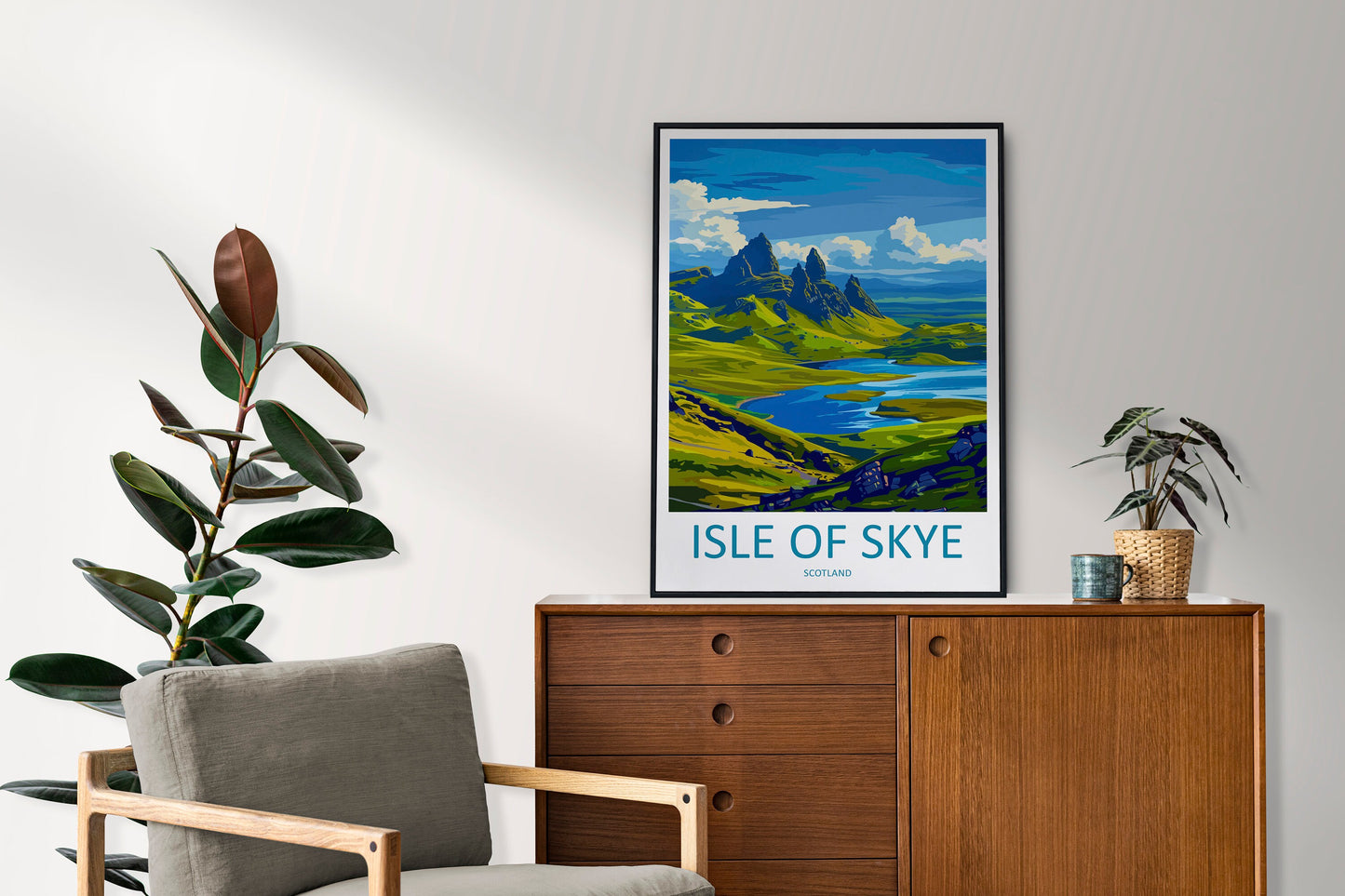 Isle of Skye Print Isle of Skye Home Decor Landscape Art Print The Storr Wall Art for Scotland Enthusiast Gift Wall Hanging Isle of Skye