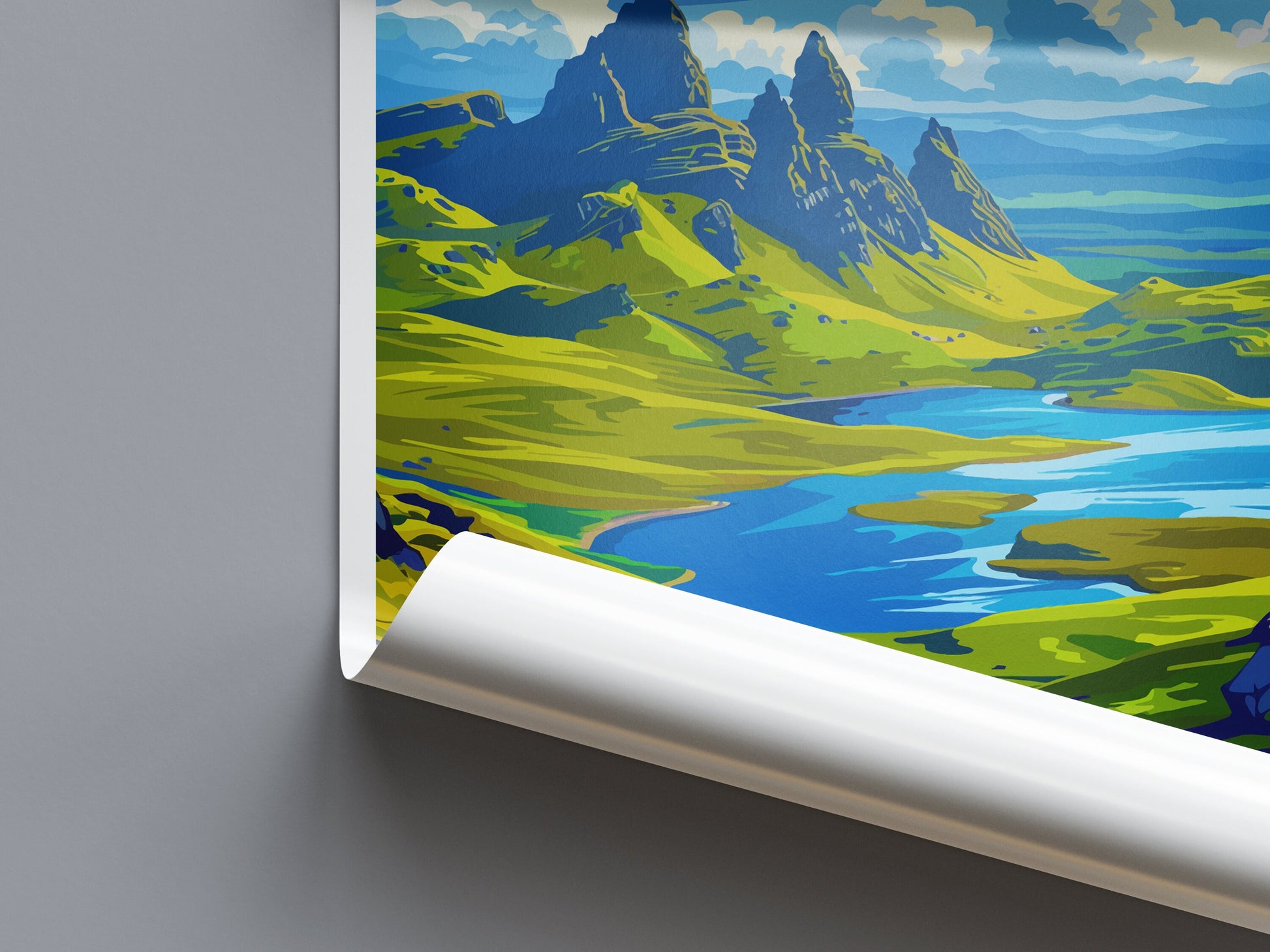 Isle of Skye Print Isle of Skye Home Decor Landscape Art Print The Storr Wall Art for Scotland Enthusiast Gift Wall Hanging Isle of Skye