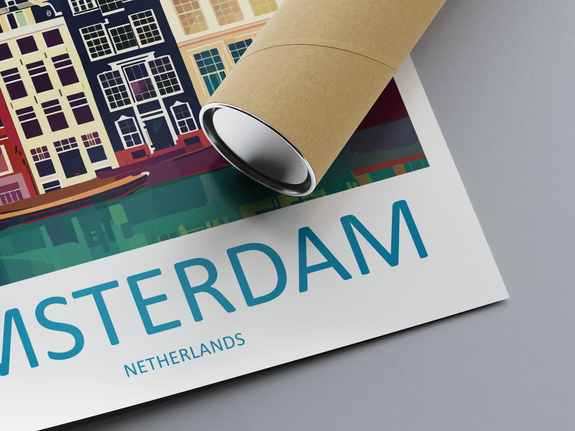 Amsterdam Travel Print Wall Art Amsterdam Wall Hanging Home Décor Amsterdam Gift Art Lovers Netherlands Art Lover Gift Amsterdam Decor