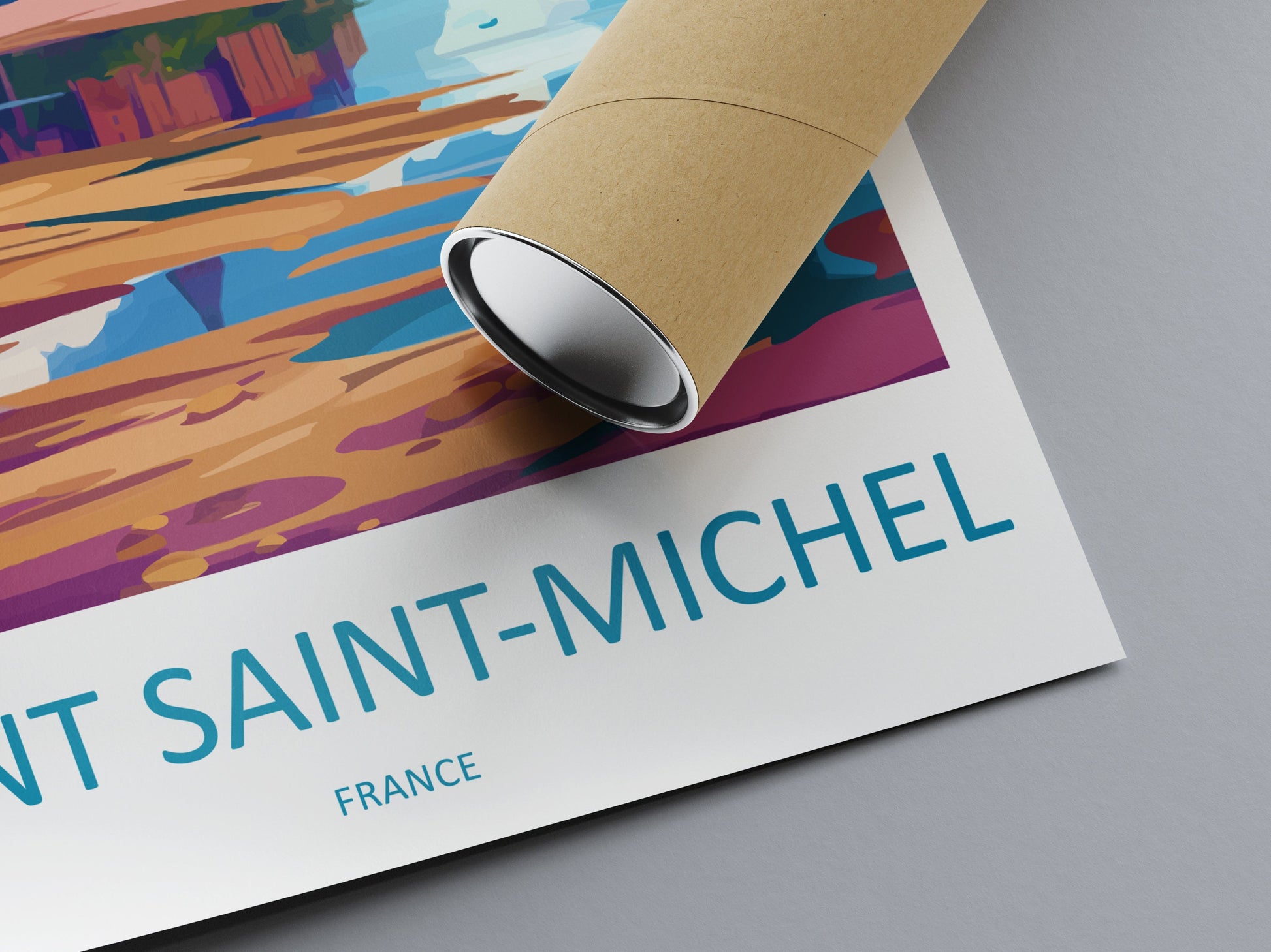 Mont Saint Michel Travel Print Wall Art Mont Saint Michel Wall Hanging Home Décor Mont Saint Michel Gift Art Lovers France Art Lover Gift