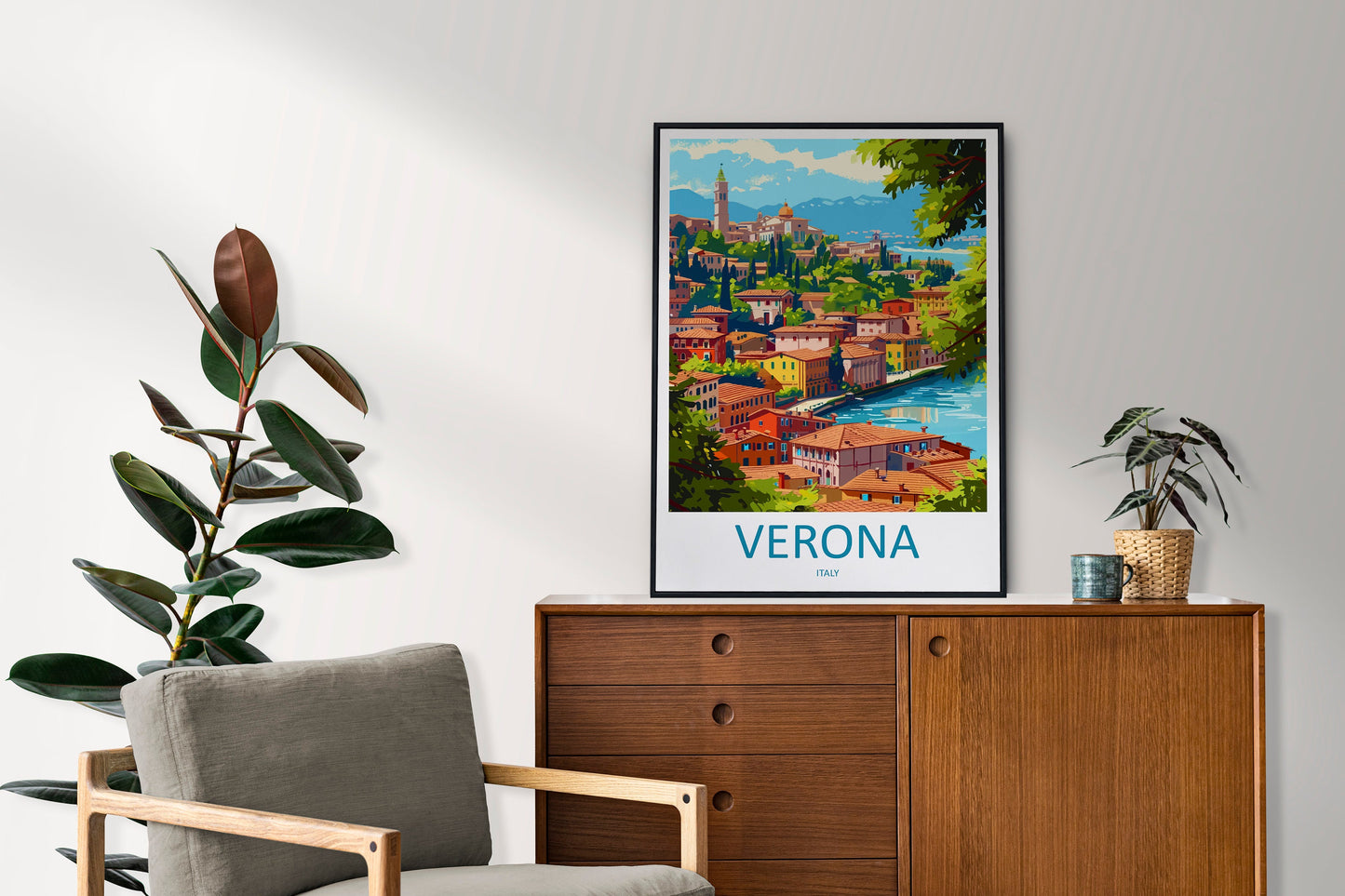 Verona Travel Print Wall Art Verona Italy Wall Hanging Home Decoration Verona Gift Art Lovers Wall Art Print Verona Italy Wall Art Poster