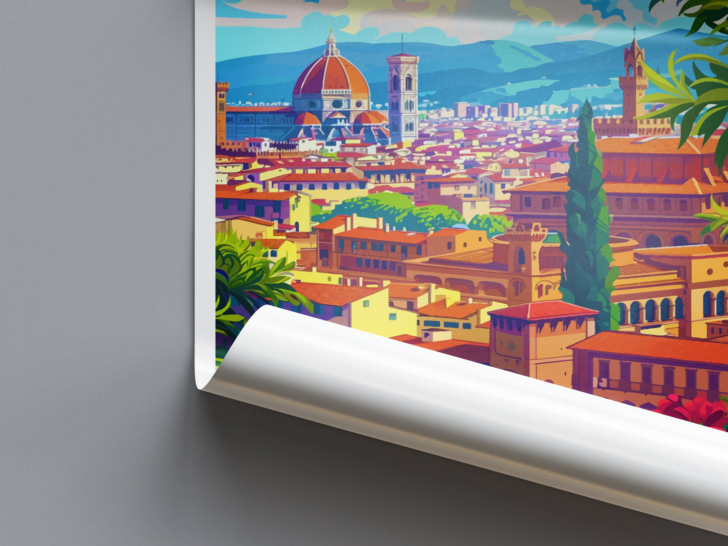 Florence Travel Print Wall Art Florence Italy Wall Hanging Home Decoration Florence Gift Art Lovers Wall Art Print Florence Italy Wall Print