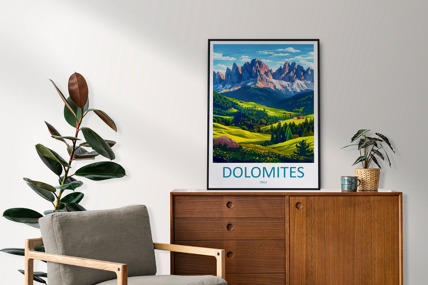 Dolomites Travel Print Dolomites Home Décor Dolomitic Alps Art Print Dolomite Mountains Room Print For Italian Mountains Gift Art Poster Art