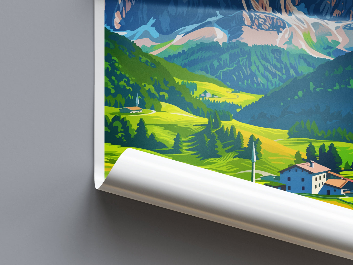 Dolomites Travel Print Dolomites Home Décor Dolomitic Alps Art Print Dolomite Mountains Room Print For Italian Mountains Gift Art Poster Art