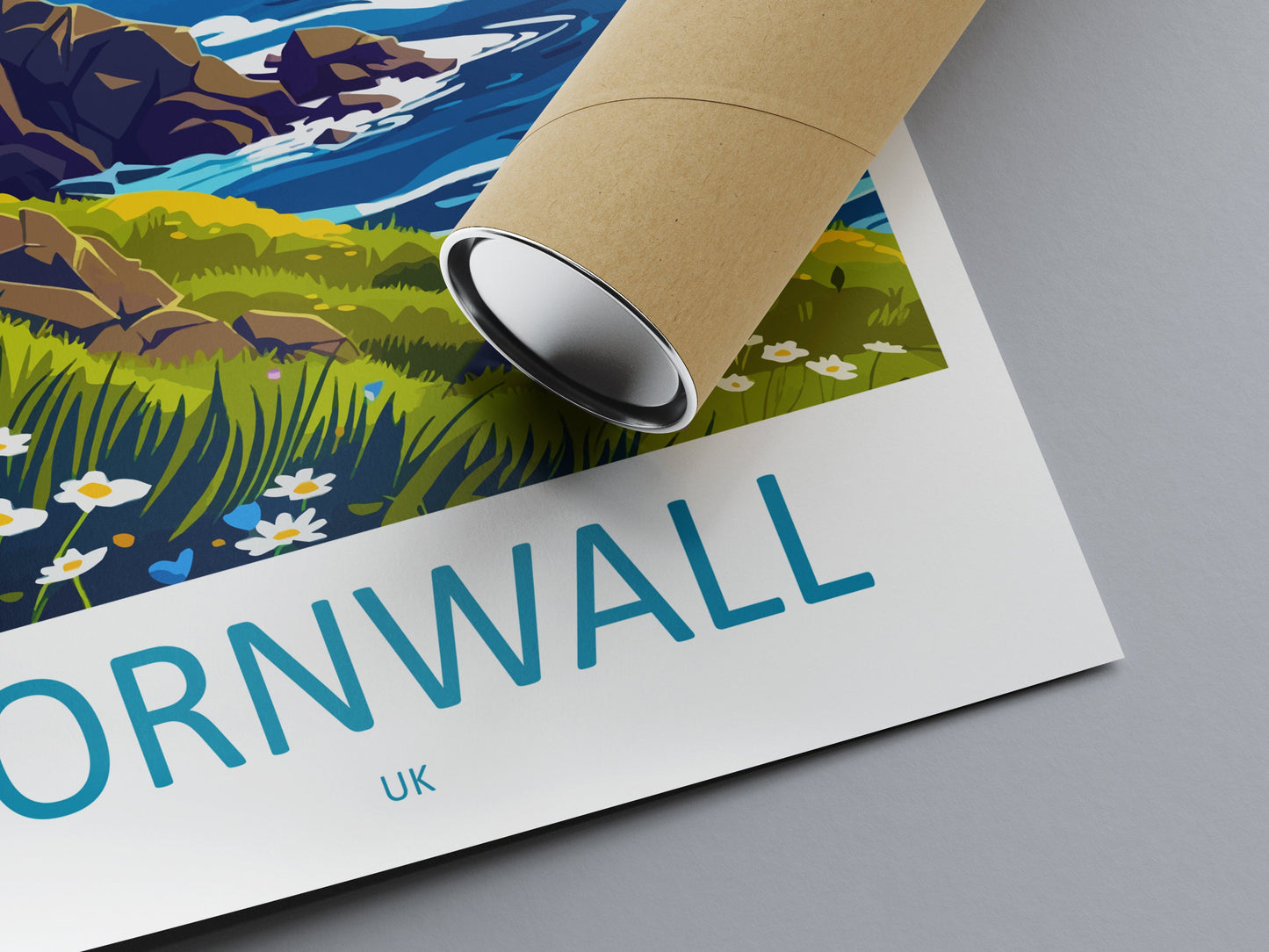 Cornwall Travel Print Wall Art Cornwall Wall Hanging Home Decoration Cornwall Gift Art Lovers Wall Art Print Art Cornwall Print Cornwall Art