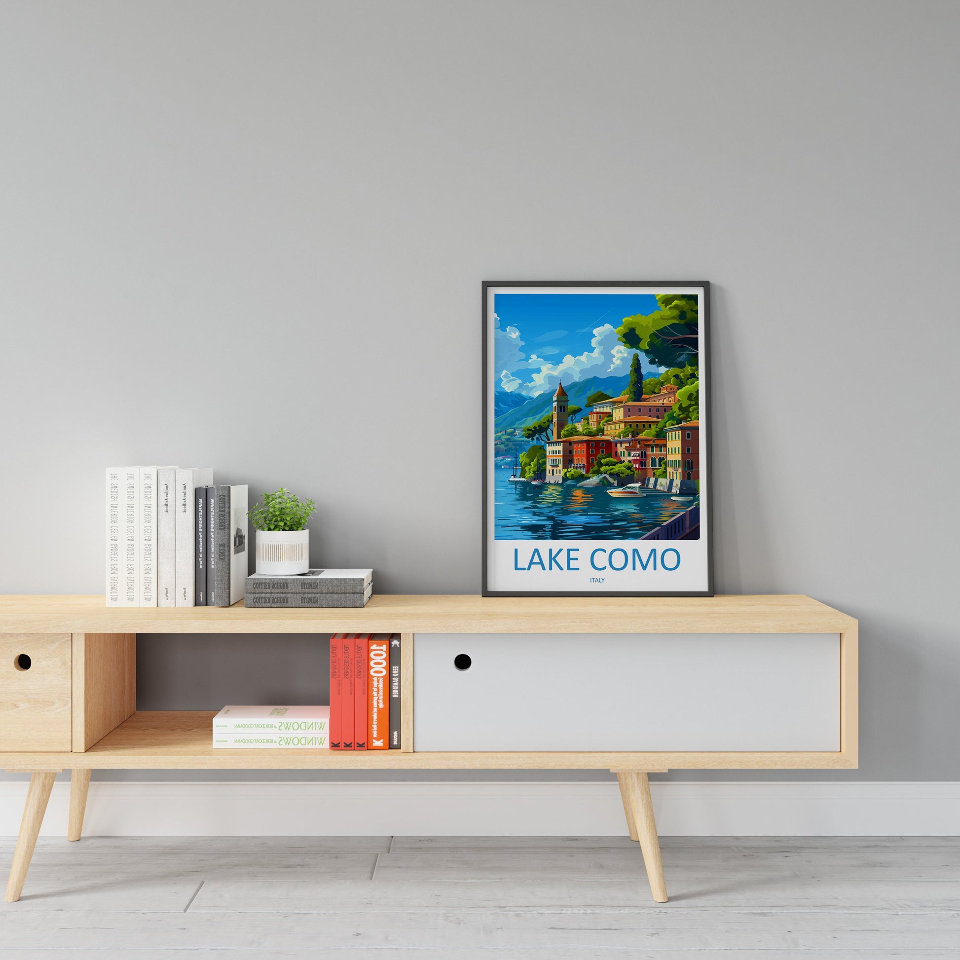 Lake Como Travel Print Wall Art Lake Como Italy Wall Hanging Home Decoration Lake Como Gift Art Lovers Wall Art Print Lake Como Italy Art