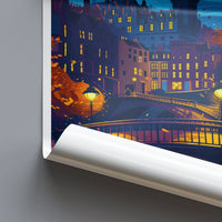 Aberdeen Print Aberdeen Home Décor Scotland City Art Print Aberdeen Wall Art for Scotland Enthusiast Gift Wall Hanging Aberdeen Cityscape
